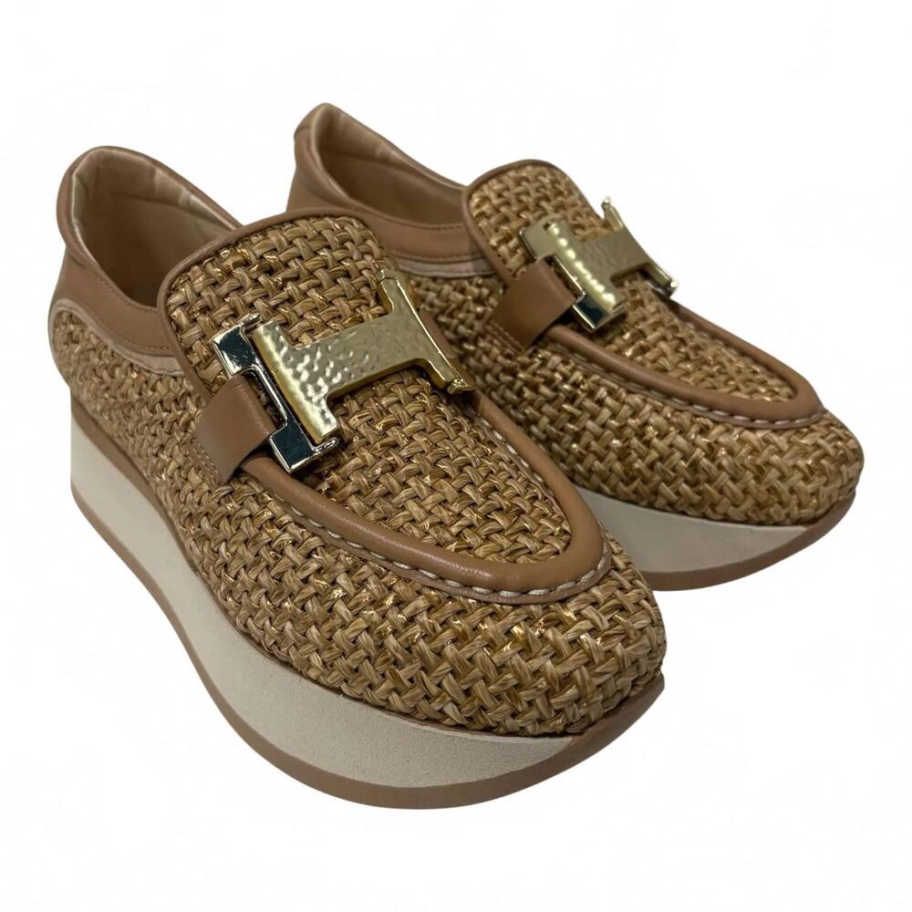 NEW SOFTWAVES women's camille loafer in noisette
